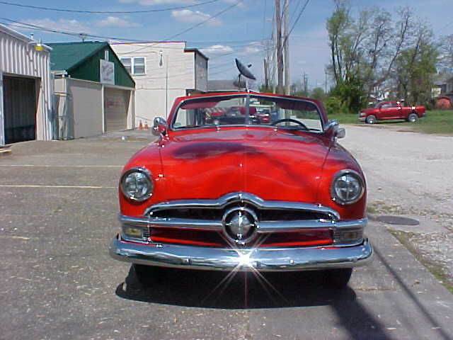 1950 Red Ford Other Convertible