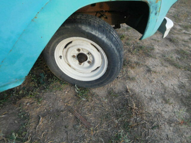 1959 Indian Turquoise/Torch red Ford F-100 Standard Cab Pickup