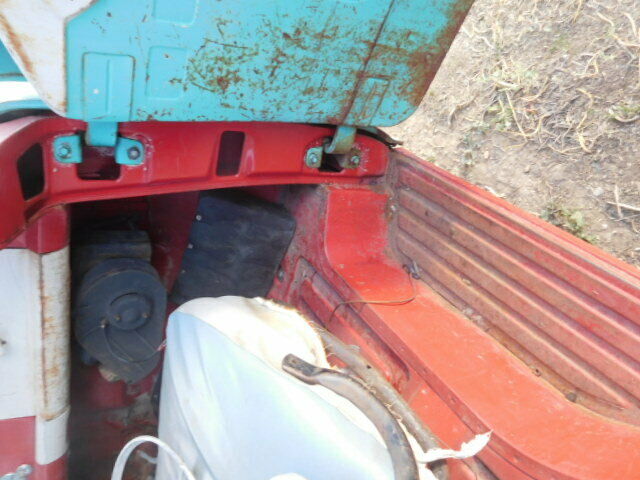 1959 Indian Turquoise/Torch red Ford F-100 Standard Cab Pickup