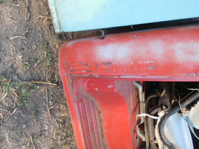 1959 Indian Turquoise/Torch red Ford F-100 Standard Cab Pickup