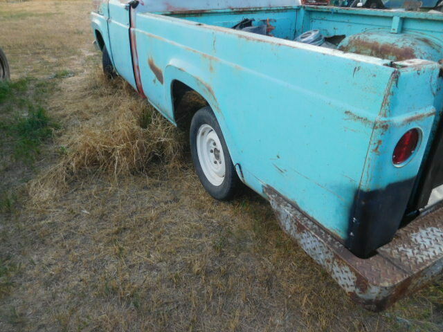 1959 Indian Turquoise/Torch red Ford F-100 Standard Cab Pickup