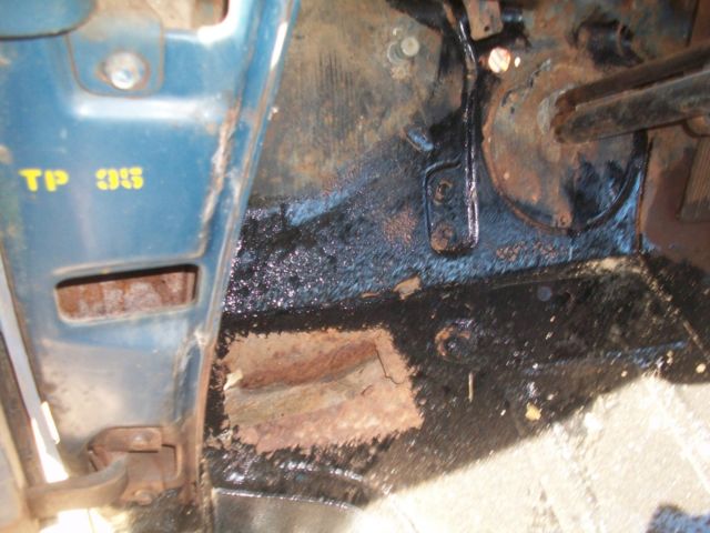 1959 White/Blue & gray primmer Ford F-100 Extended Crew Cab Pickup