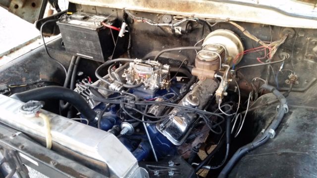 1959 Blue Ford F-100 Styleside