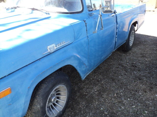 1959 Blue Ford 1/2 Ton Pickup truck