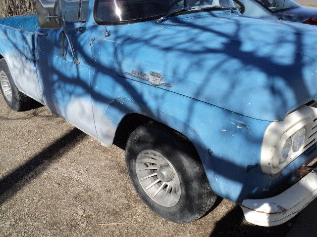 1959 Blue Ford 1/2 Ton Pickup truck