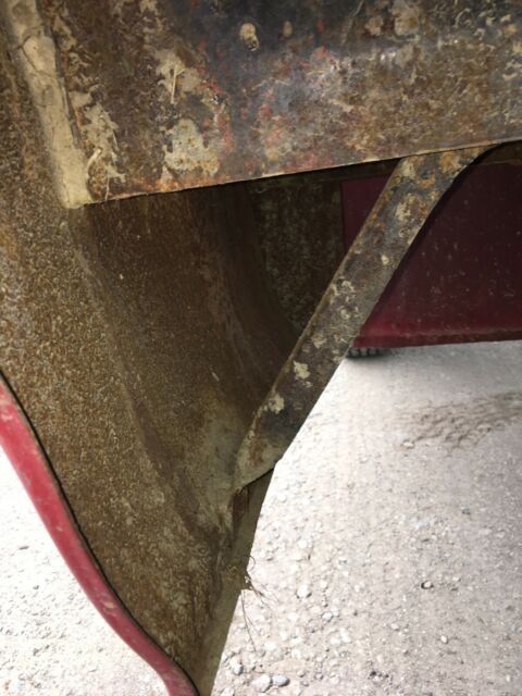 1959 Red Ford F-250 Standard Cab Pickup