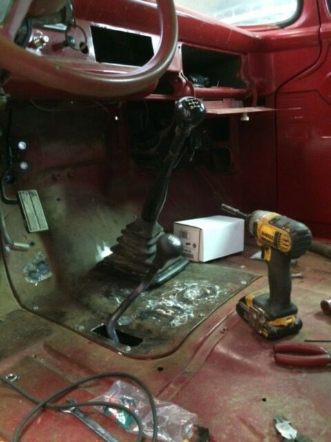 1959 Red Ford F-250 Standard Cab Pickup