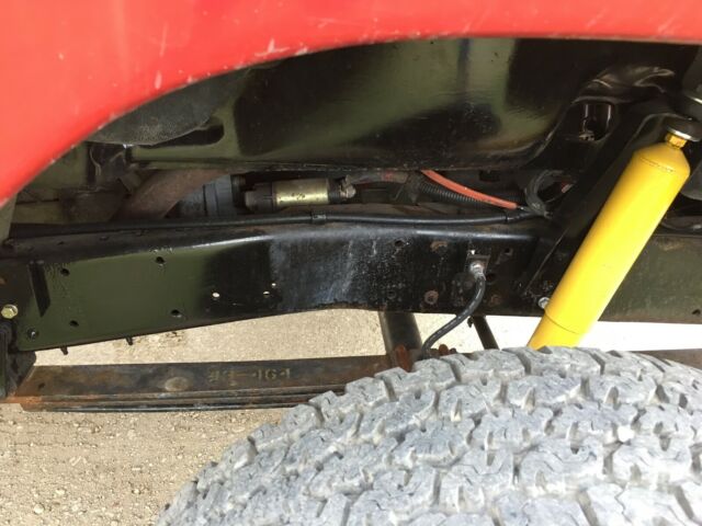 1959 Red Ford F-250 Standard Cab Pickup