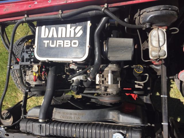 1959 Red Ford F-350 Standard Cab Pickup