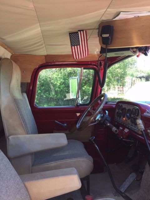 1959 Red Ford F-350 Standard Cab Pickup