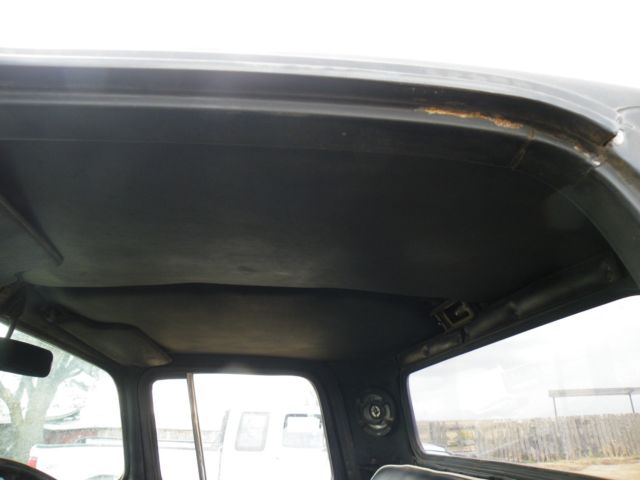 1959 Black Ford F-100 Extended Crew Cab Pickup