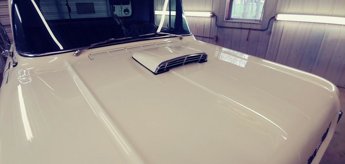 1959 Black Ford F-100 truck