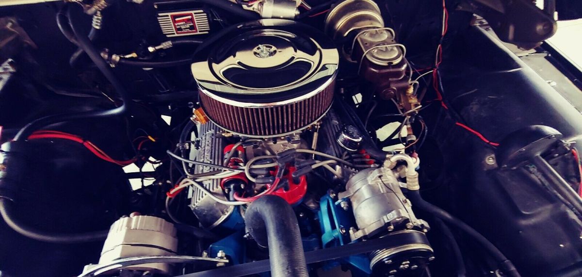 1959 Black Ford F-100 truck