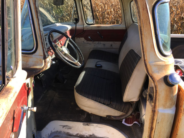 1959 White Ford F-100 Standard Cab Pickup