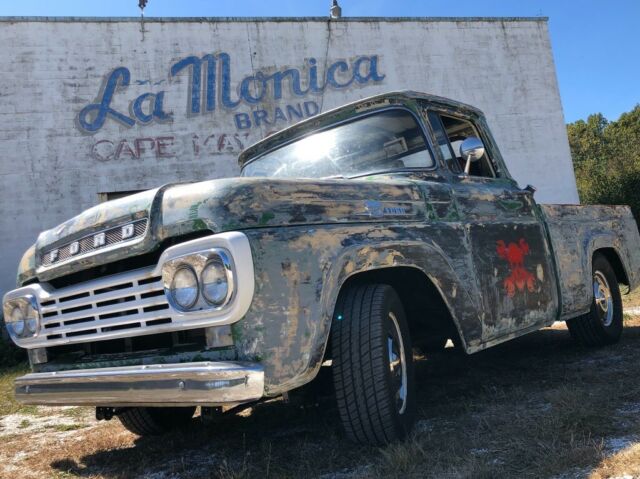 1959 Little bit of about 5 or so different colors Ford F-100 Standard Cab Pickup