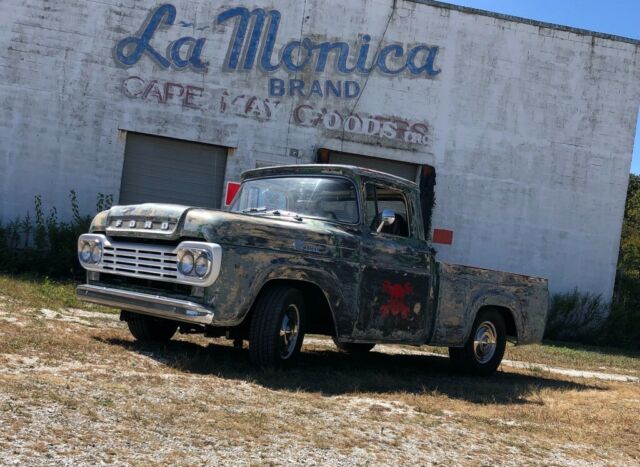 1959 Little bit of about 5 or so different colors Ford F-100 Standard Cab Pickup