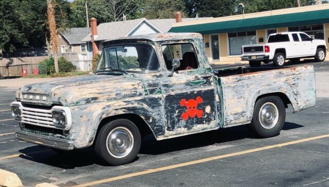1959 Little bit of about 5 or so different colors Ford F-100 Standard Cab Pickup