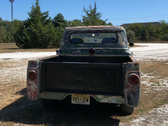 1959 Little bit of about 5 or so different colors Ford F-100 Standard Cab Pickup