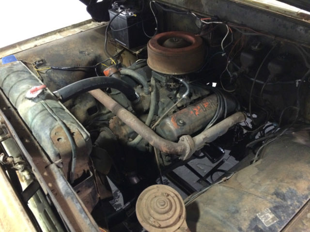 1959 Green Ford F-100 Standard Cab Pickup