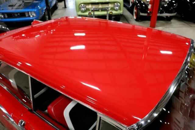 1959 Red Ford Galaxie Coupe