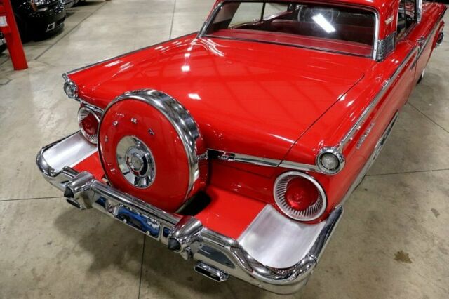 1959 Red Ford Galaxie Coupe