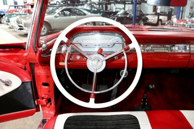 1959 Red Ford Galaxie Coupe