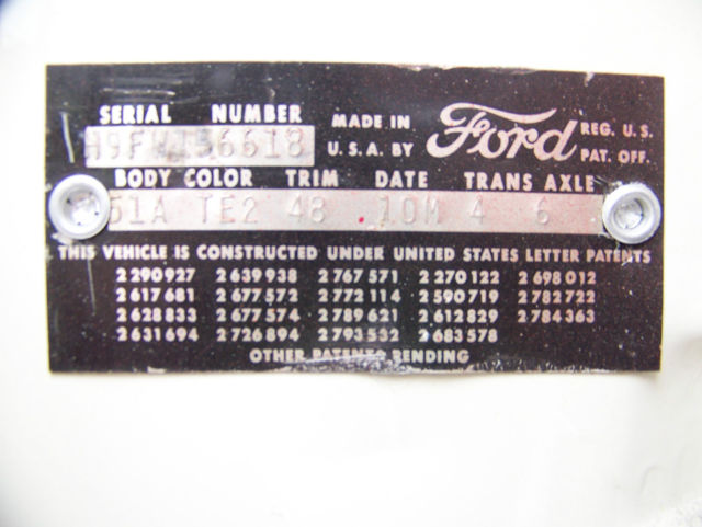 1959 Ford Galaxie U/K