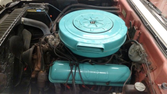 1959 PEACH/CREAM Ford Galaxie Coupe