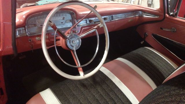 1959 PEACH/CREAM Ford Galaxie Coupe