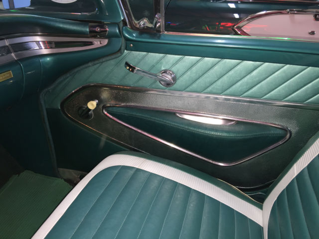1959 Indian Turquoise & White Ford Galaxie Convertible