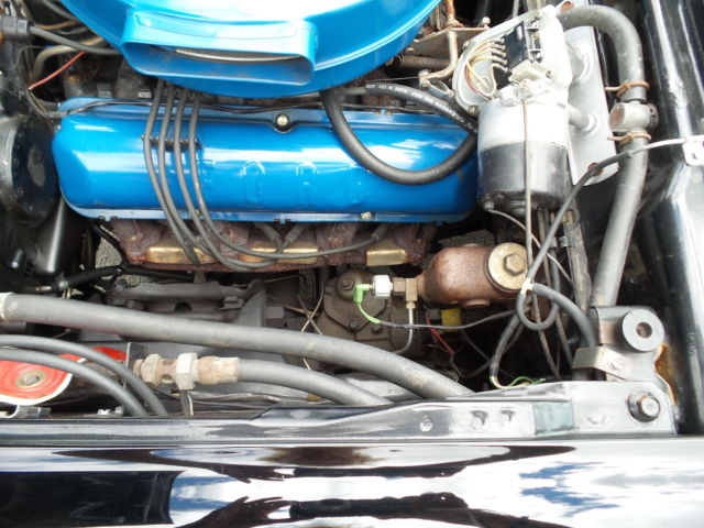 1959 Black Ford Galaxie Convertible