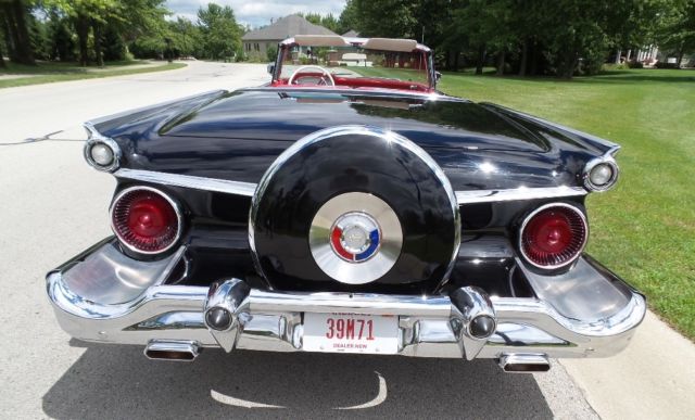 1959 Black Ford Galaxie Convertible