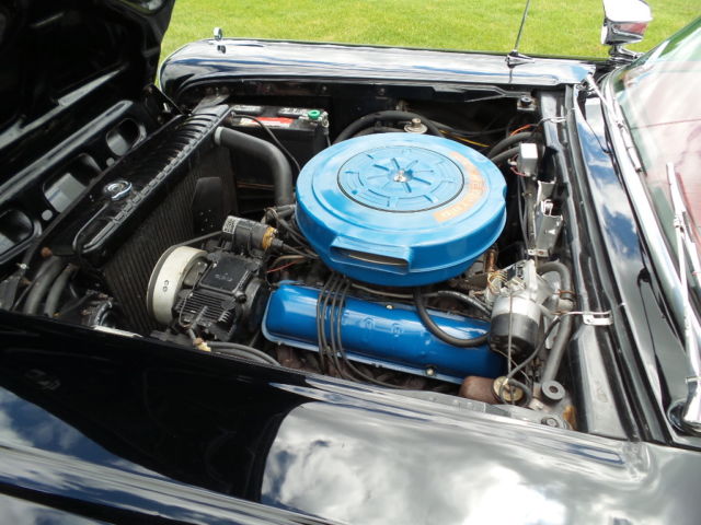 1959 Black Ford Galaxie Convertible