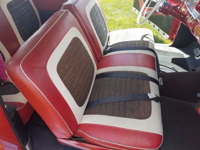 1959 Red Ford Galaxie Convertible