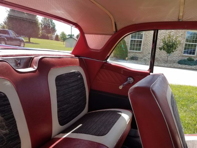1959 Red Ford Galaxie Convertible