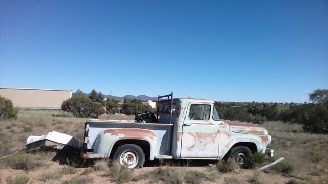 1959 Green Ford F-100 Cab & Chassis