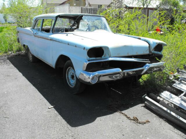 1959 Red Ford Galaxie Convertible