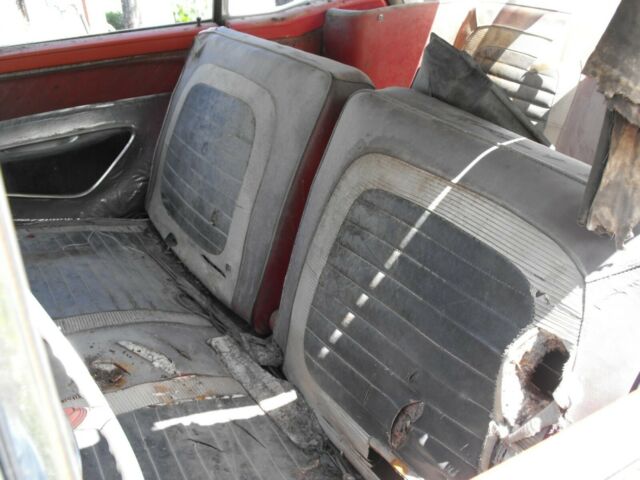 1959 Red Ford Galaxie Convertible