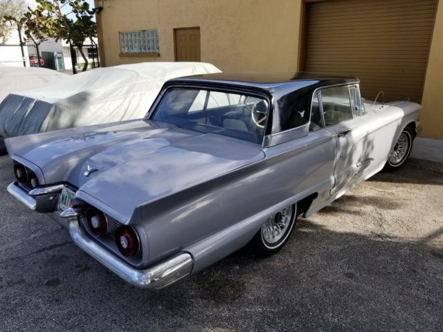 1959 Silver Ford Thunderbird Coupe