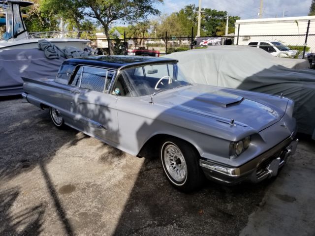 1959 Silver Ford Thunderbird Coupe