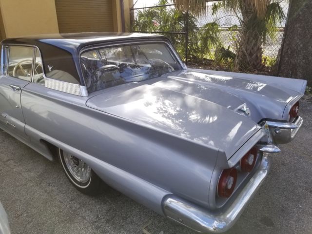 1959 Silver Ford Thunderbird Coupe