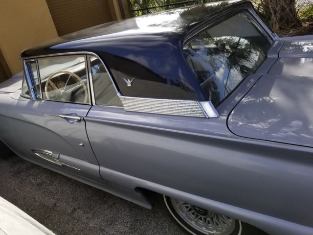 1959 Silver Ford Thunderbird Coupe
