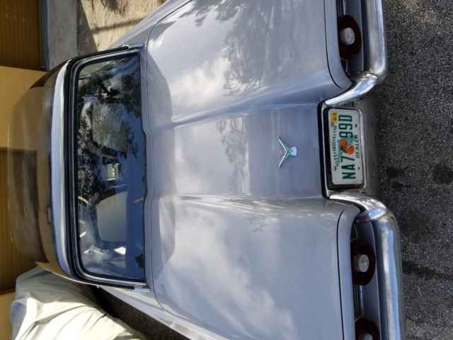 1959 Silver Ford Thunderbird Coupe