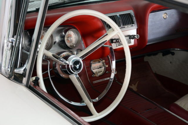 1959 White Ford Thunderbird Coupe