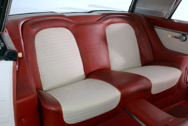 1959 White Ford Thunderbird Coupe