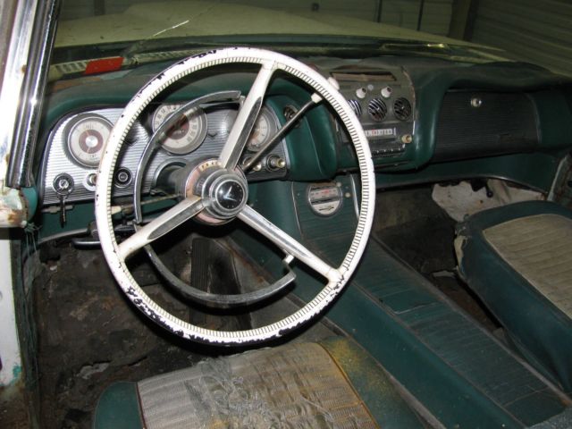 1959 white Ford Thunderbird Coupe
