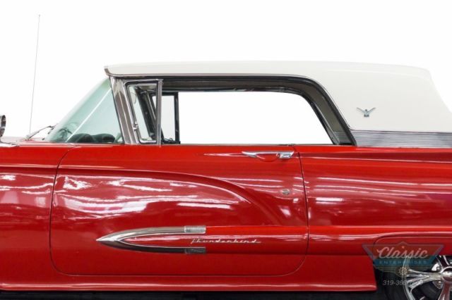 1959 Red Ford Thunderbird Coupe