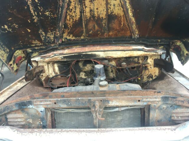 1959 Black Ford F-100 truck