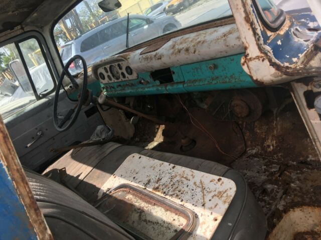 1959 Black Ford F-100 truck