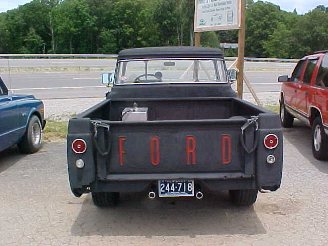 1959 Black Ford F-100